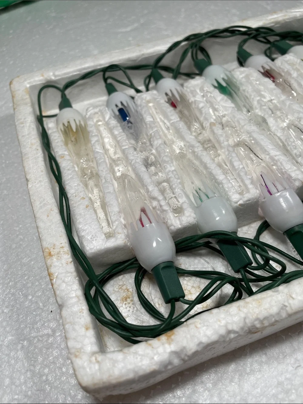 Vintage Icicle Lights